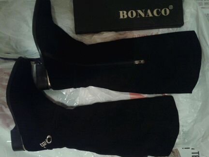 Сапоги женские зима 41 новые Bonaco