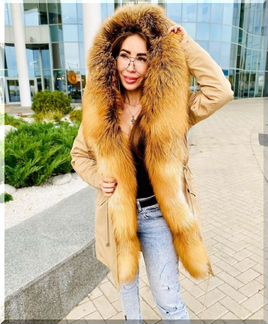 Парка с мехом