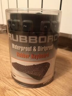 Гибкая водонепроницаемая клавиатура Rubbord