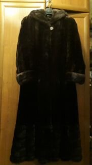 Шуба из искусственного меха