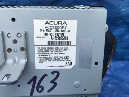 Дисплей навигации для Акура здх