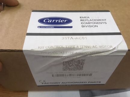 Пульт управления Сarrier 33та-ас01