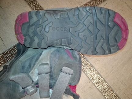 Ботинки демисезонные на шерстянной подкладке Ecco