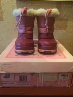 Итальянские демисезон.сапожки Lillifee Prinzessin