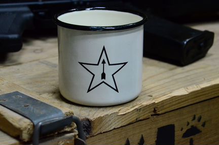 Кружка с логотипом тульского оружейного завода