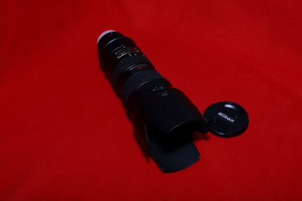 Объектив nikon ED AF-S VR- nikkor 70 - 200 мм 1:2