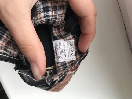 Кеды Zara для мальчика/девочки детские р.20