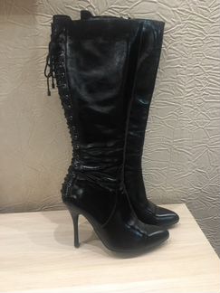 Сапоги натуральная кожа