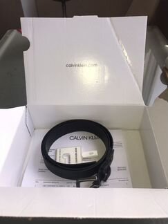 Кожаный ремень Calvin Klein, р 110 см