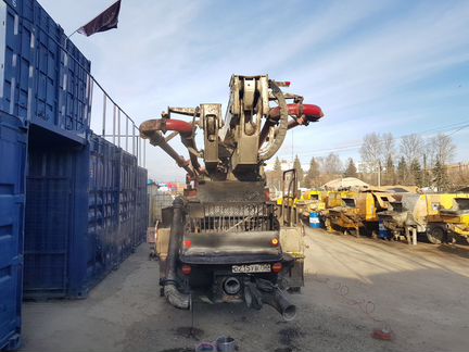 Колено 150мм ZX-SK на автобетононасос Путцмейстер