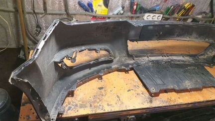 Бампер передний опель астра аш рестайлинг opel ast