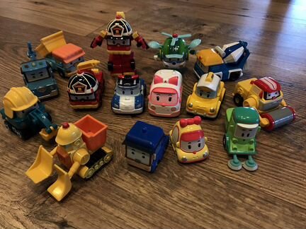 Набор машинок Silverlit Поли Робокар