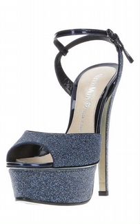 Босоножки Nando Muzi (синие блеск.)