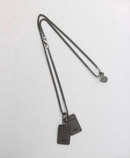 Цепочка мужская с двумя подвесами 2в1oxxo design