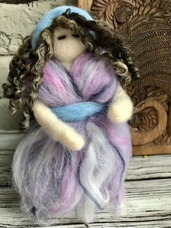 Войлочная игрушка Леди Зима