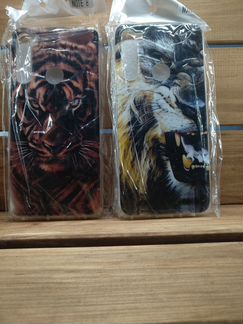 Силиконовый Чехол с рисунком Xiaomi Note 8