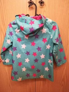 Куртка-Дождевик для девочки(110-116 см)