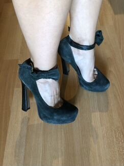 Туфли River Island (UK) 36 размер нат кожа/замша