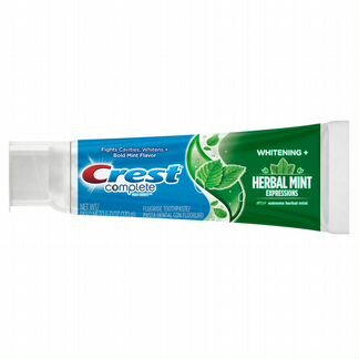 Отбеливающая паста Crest Complete Herbal Mint
