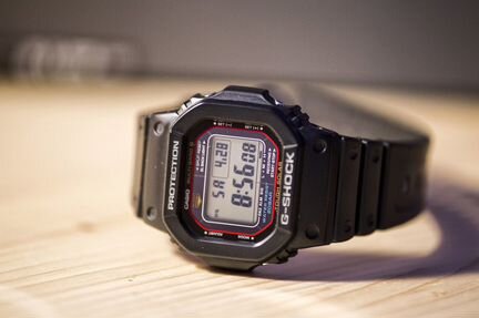 Классические G-Shock с солнечной батареей GW-M5610