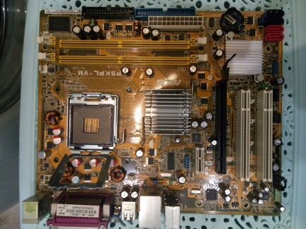 Материнская плата LGA 775 + процессор + озу + HDD