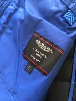 Оригинальный легкий пуховик Aston Martin