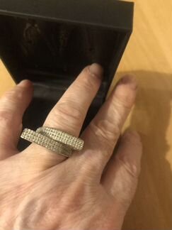 Кольцо серебро 925