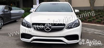 Бампер передний 63 AMG Mercedes E213