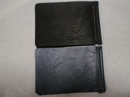 Зажим для денег из кожи улза-1 Россия