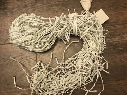 Гирлянда уличная бахрома 12 м