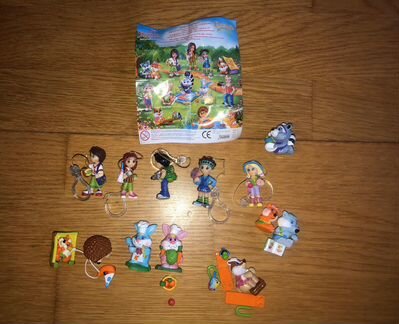 Игрушки из киндер-сюрприз Подружки