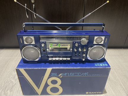 Магнитола Sanyo v 8 blue LUX
