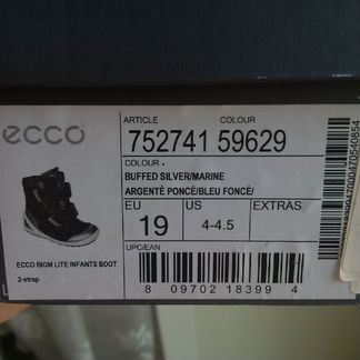 Детские ботинки ecco