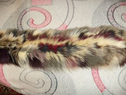 Шикарное боа вязаная лиса Испания