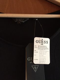 Guess новая черная кофта