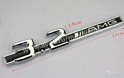 Шильд на крыло мерседес 3.2amg 5.5амг