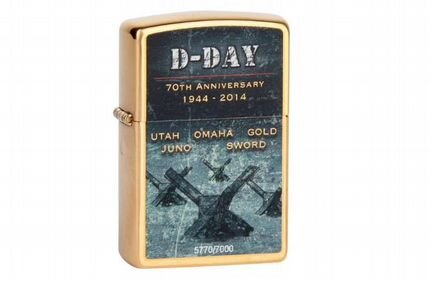Зажигалка Zippo 470 D-Day Оригинал Новая
