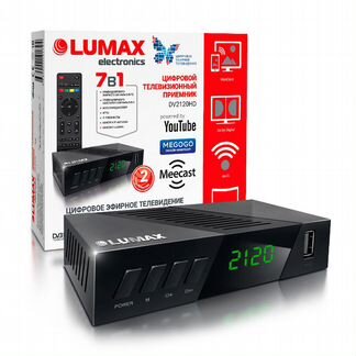 Телевизионный приемник lumax DV2120HD с Т2