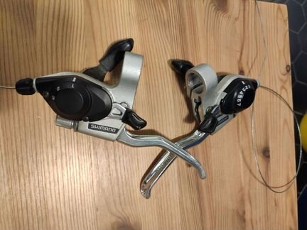 Тормозные ручки с переключателями shimano