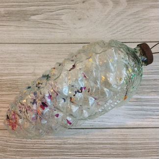 Ёлочная игрушка СССР, большая шишка