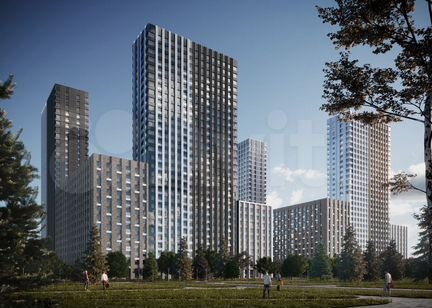 1-к квартира, 34.1 м², 24/30 эт.