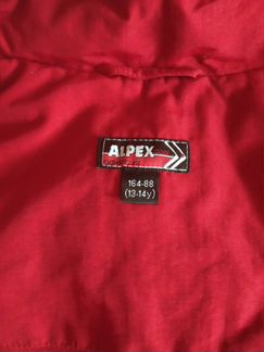 Куртка осенне-зимняя для мальчика рост 162 см