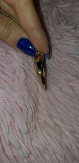 Позолоченные часы кулон Slava