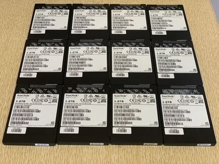 Серверные SSD 1.6TB SanDisk sdlf1CRM016T-1HHS