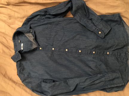 Рубашка джинсовая женская uniqlo