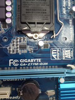 Материнская плата gigabyte GA-Z77M-D3H LGA 1155