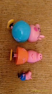 Рюкзачок Свинка Пеппа и семейка Пеппа,цена за всё