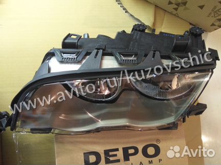 Фара бмв е46 с 1998 по 2001 год до рестайлинг