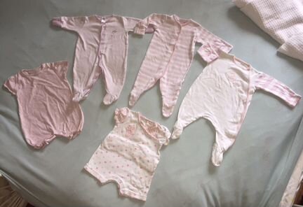 Next mothercare боди слипы пижама