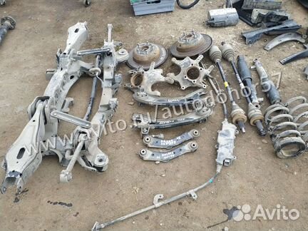 Задняя подвеска hyundai grand santa fe 2018 год 2